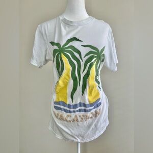 Vacation Tropical Palm Tree PacSun Cotton Graphic Tee Small